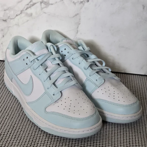 Nike Dunk Low Glacier Blue Mens Sneakers Shoes  DV0833-104 Size 9 - Picture 2 of 8